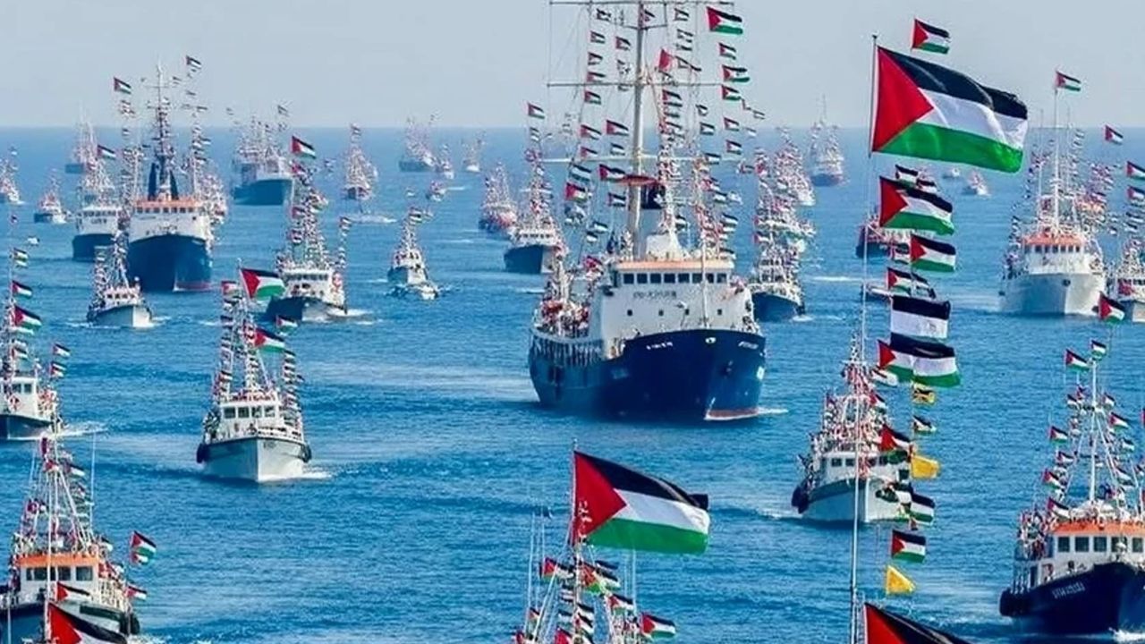 Korkunç haber! İsrail basını Siyonistlerin Sumud Filosu'na...