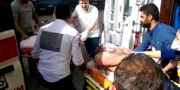 Korkunç kaza! 6 işçi kimyasal kazanın içine düştü