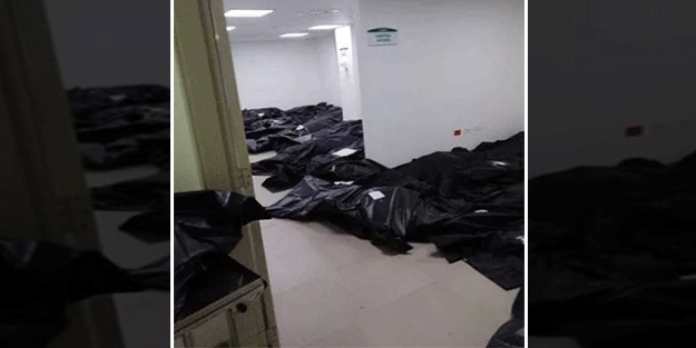 Korkunç manzara... 'Süper devlet'in hâli perişan!