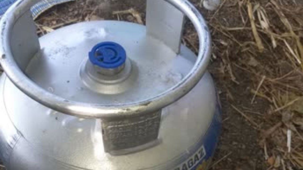 Korkunç olay! Evde piknik tüpü paladı! 1 yaralı