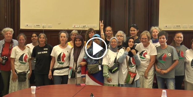 Korkusuz kadınlar Filistin yolunda!