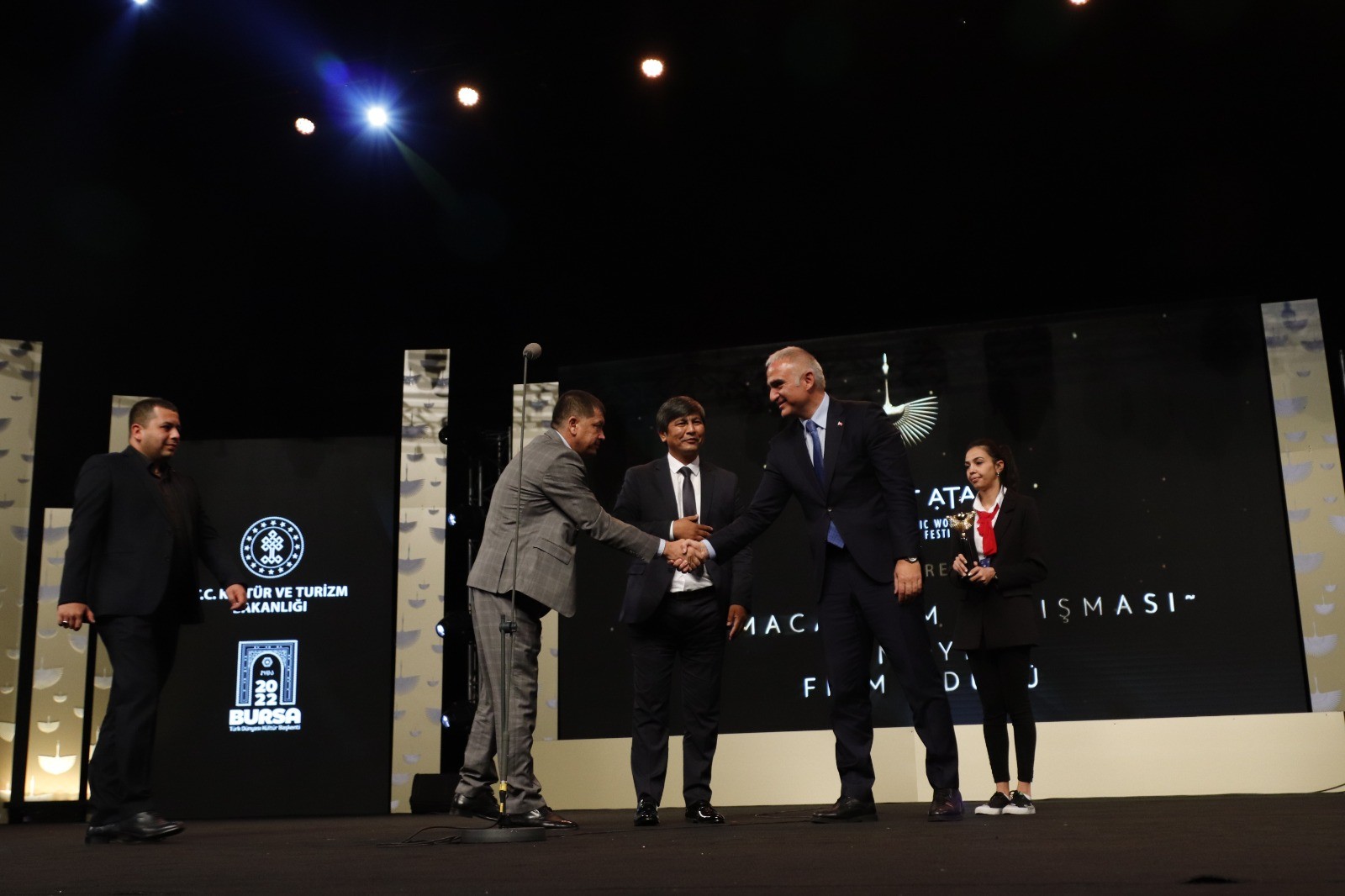 Korkut Ata Türk Dünyası Film Festivali ödülleri sahiplerini buldu