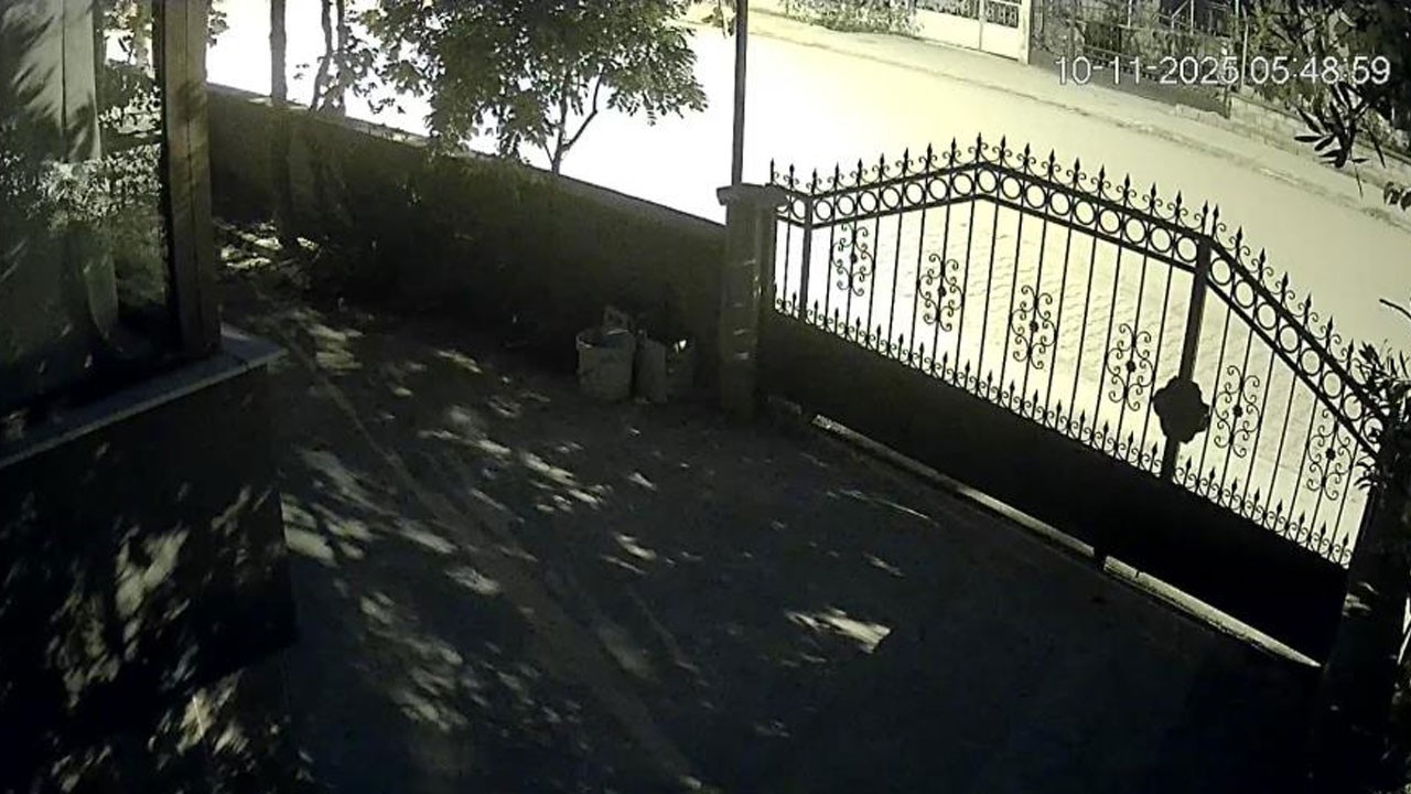 Korkutan deprem kamerada