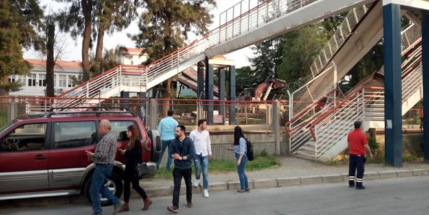 Korkutan kaza! Metro seferleri durdu