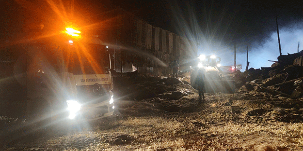 Korkutan yangın söndürüldü