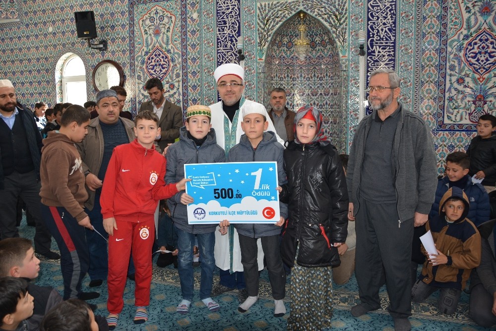 Korkuteli’nde “Camiye Koşuyoruz Namazla Buluşuyoruz” projesi 