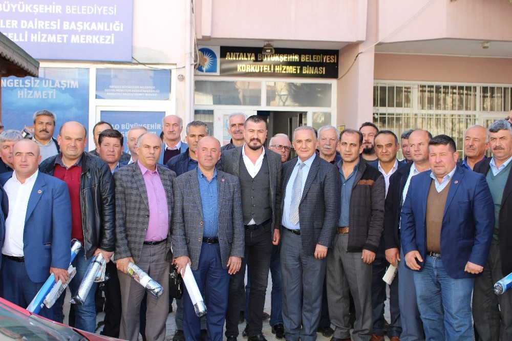 Korkuteli’nde muhtarların sorunları dinlendi 
