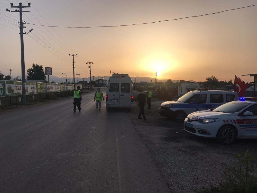 Korona virüs kurallarını ihlal eden 7 servise 13 bin 372 TL ceza 