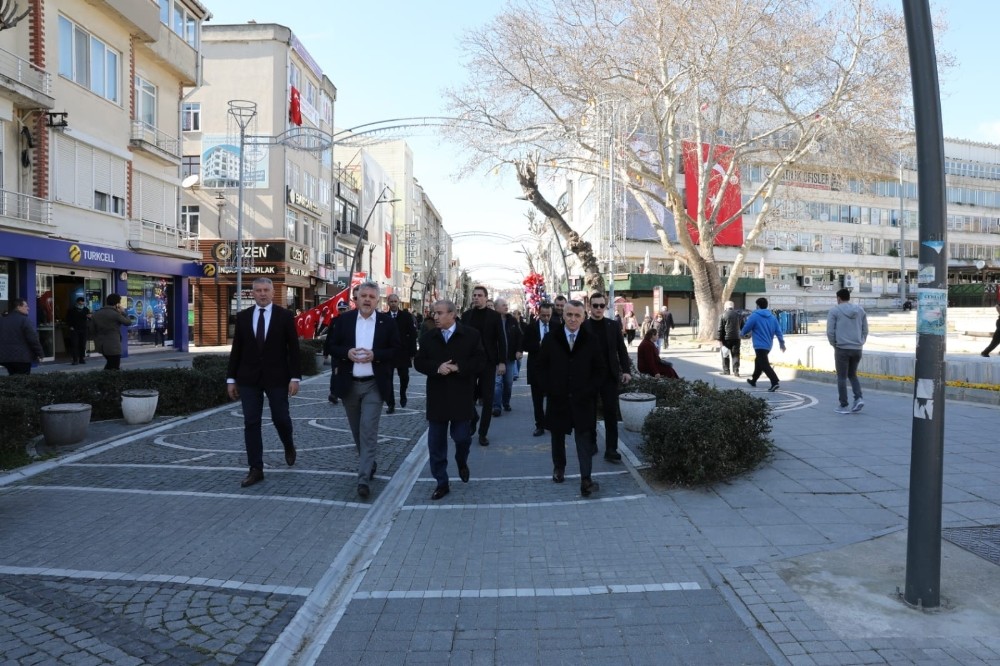 Korona virüsü çalışmaları denetlendi 
