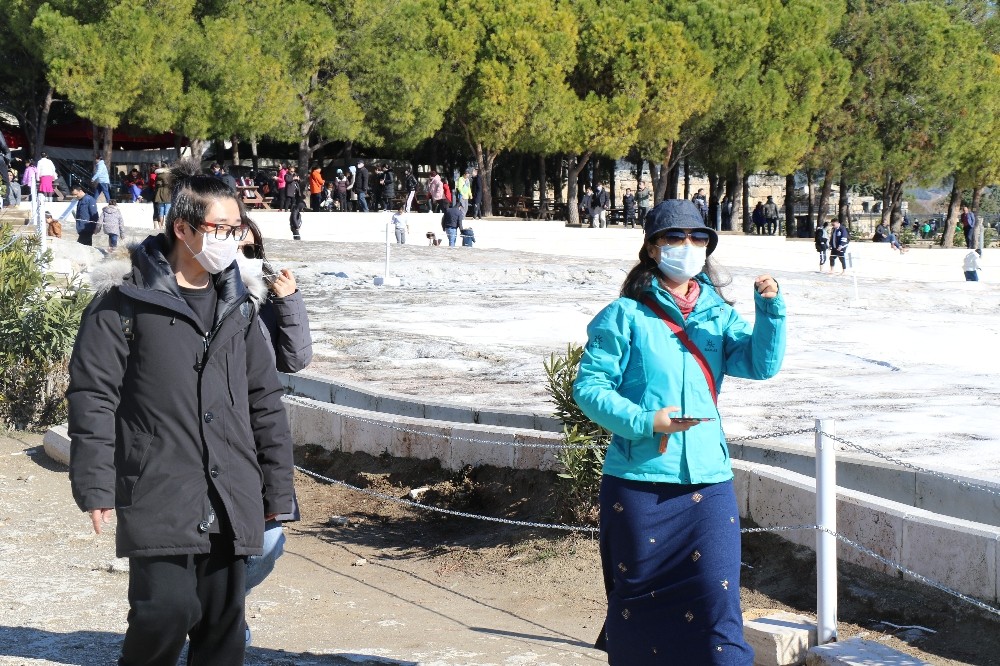 Korona virüsü Pamukkale turizmini olumsuz etkiledi 