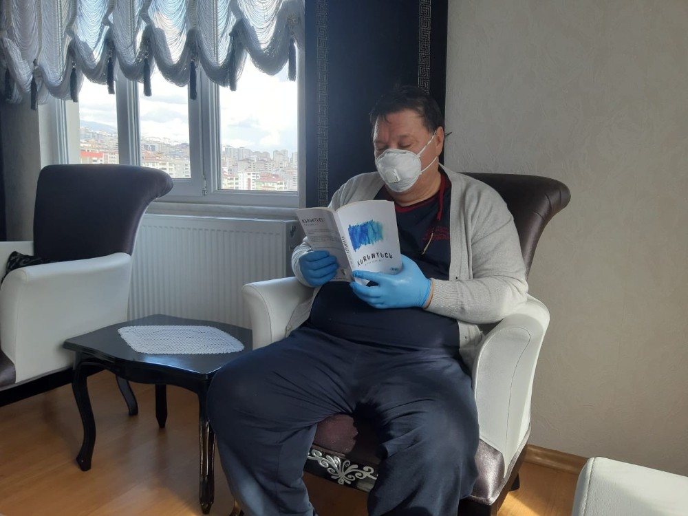 Korona virüsü yendi taburcu edildi 