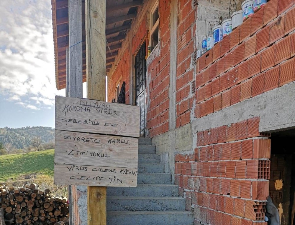 Korona virüsüne karşı muhtarın aldığı önlem 