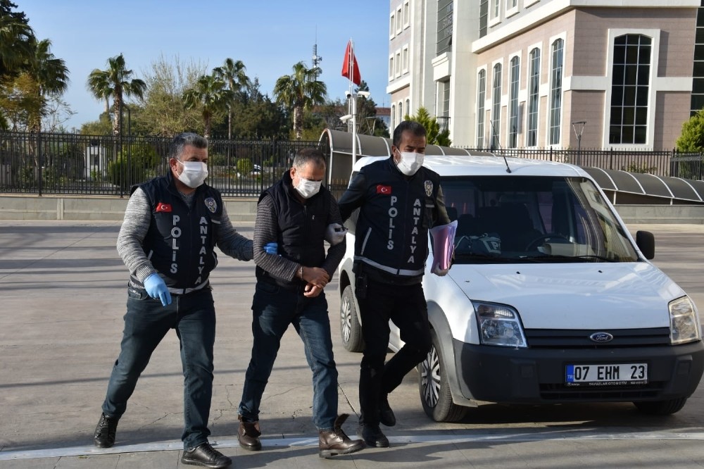 ‘Koronalıyım’ diyerek polise tüküren şüpheli tutuklandı 