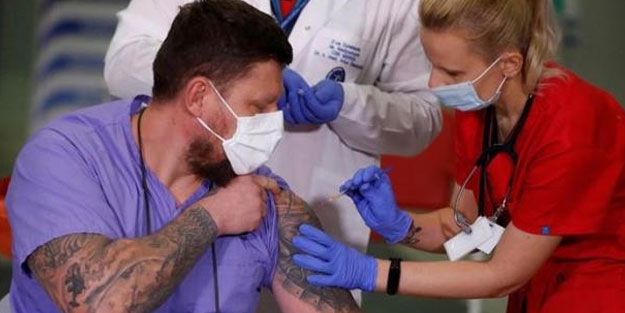 Koronavirüs aşısı önce ünlülere yapılınca ülke karıştı