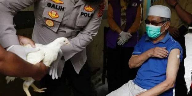 Koronavirüs aşısını teşvik için tavuk veren ülkeler bile oldu