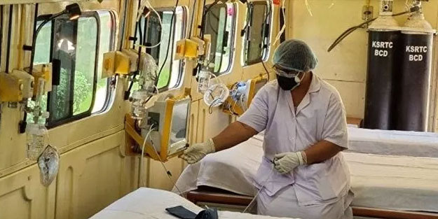 Koronavirüs çaresiz bıraktı! Otobüsleri yoğun bakım yaptılar