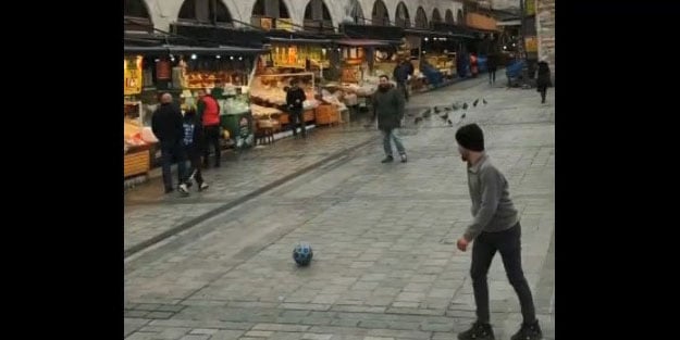 Koronavirüs Eminönü’nde hayatı durdurdu: Esnaf kaleci arıyor