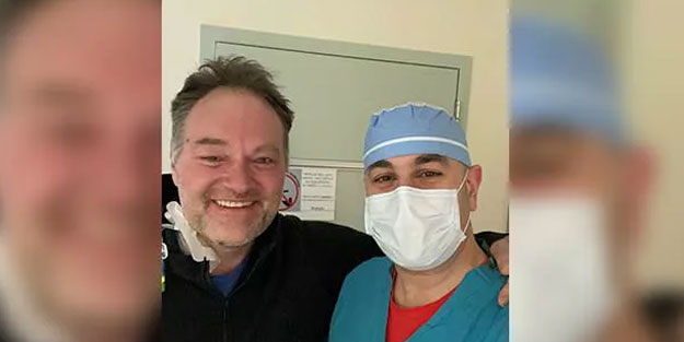 Koronavirüs hastası doktor deneysel tedaviyle hayata tutundu