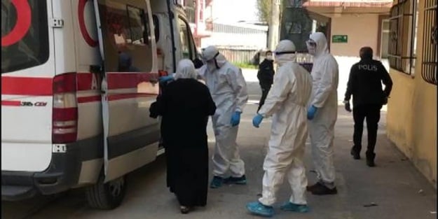Koronavirüs hastası yaşlı kadın hastaneden kaçtı