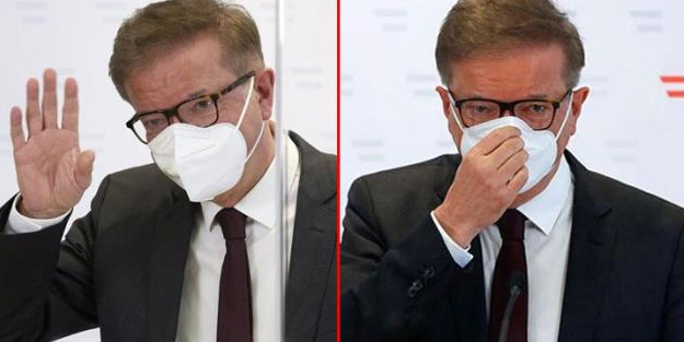 Koronavirüs nedeniyle istifa eden bakan gözyaşlarına boğuldu