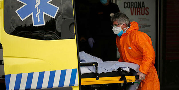 Koronavirüs ölümlerinin arttığı ancak hızının düşüşe geçtiği İspanya’da bir ilk