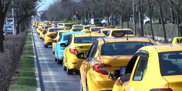 Koronavirüs salgını sonrası taksiciler ayağa kalktı!