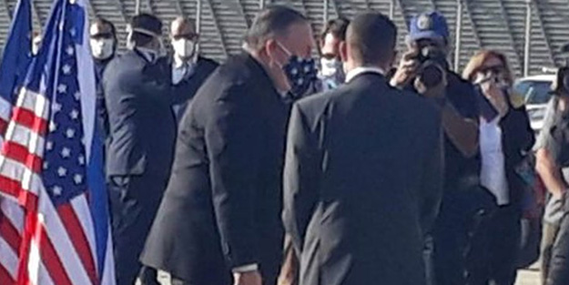 Koronavirüs salgını sürecinde İsrail ile ilk kez buluşan ABD iki ülkeyi hedef aldı