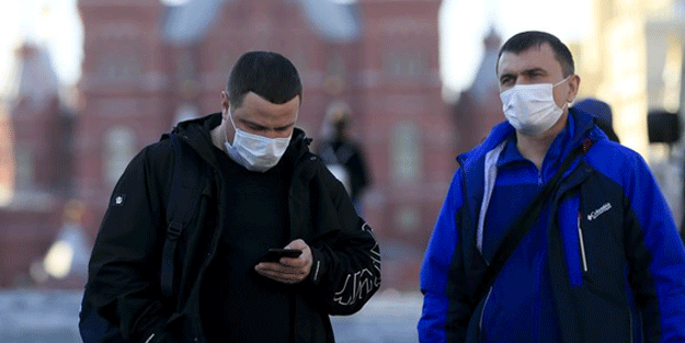 Koronavirüs salgınından bu yana Rusya'da rekor artış