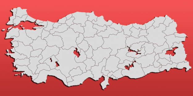 Koronavirüs yoğunluk haritası | İstanbul yoğunluk haritası