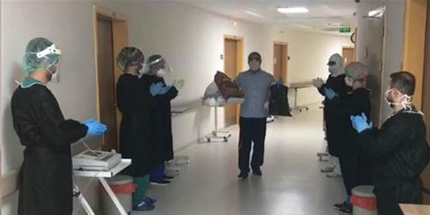 Koronavirüsü onlar da yendi: 93 ve 63 yaşlarındaki iki hasta taburcu oldu