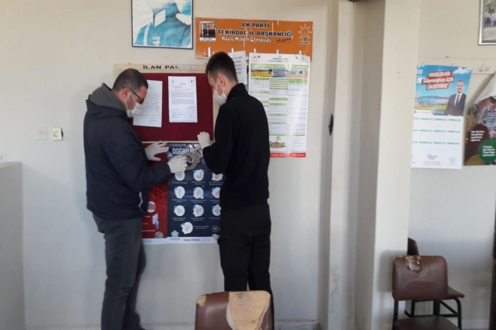 Koronaya karşı çalışmalarda durmak yok 