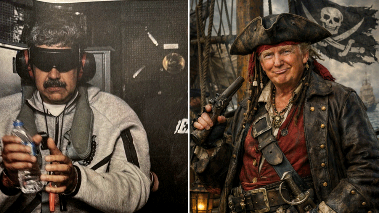 Korsan Trump'tan Venezuela'da Devlet Terörü: "Venezuela'yı artık biz yöneteceğiz"