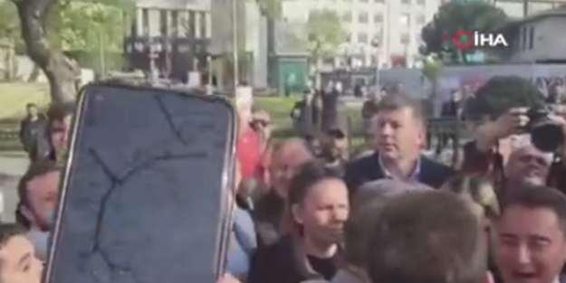 Korumalar apar topar uzaklaştırdı! Ali Babacan neye uğradığını şaşırdı