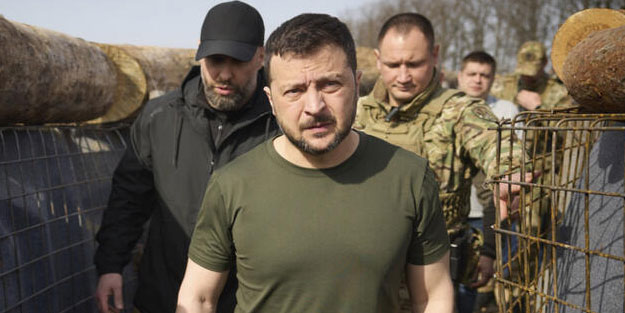 Köşeye sıkışan Zelenskiy telefona sarıldı