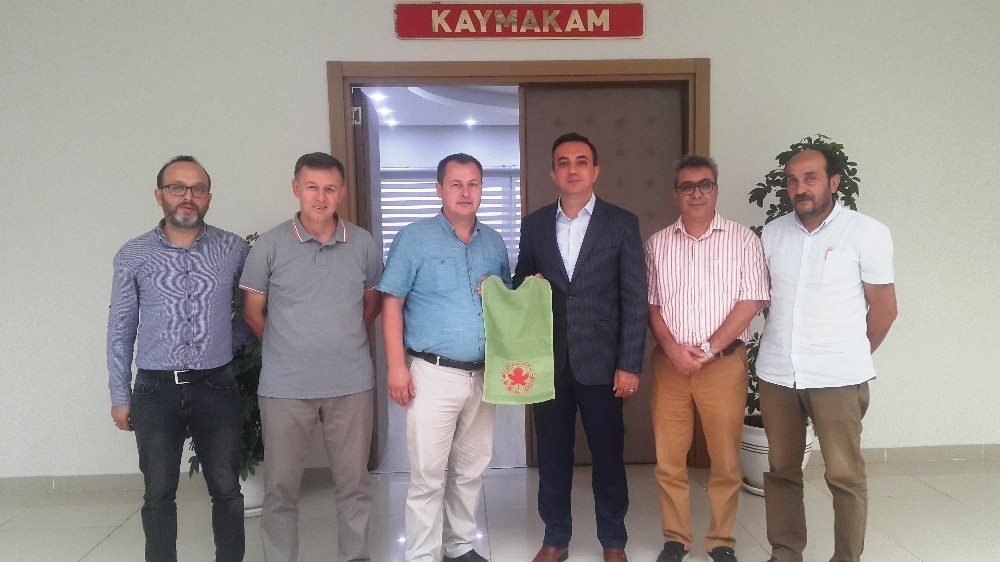 Köşk Belediye Doğanspor’dan Kaymakam Açıkgöz’e ziyaret 