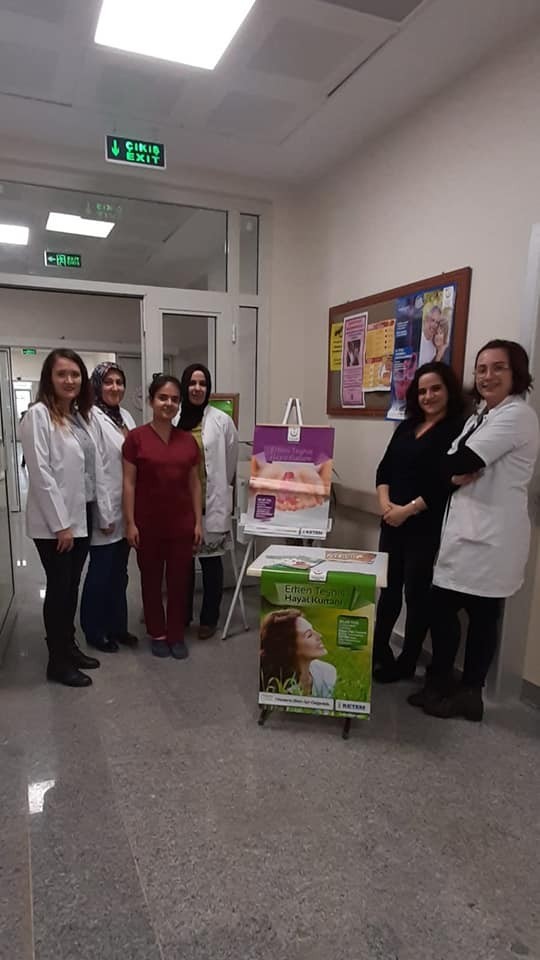 Köşk Devlet Hastanesi kansere dikkat çekti 