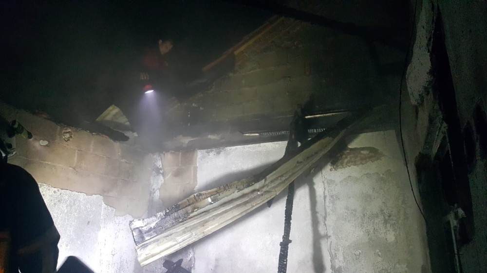 Köşk’te ikamet yangını 