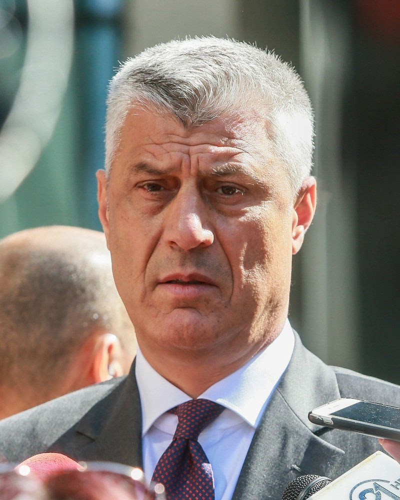 Kosova Cumhurbaşkanı Thaçi: 