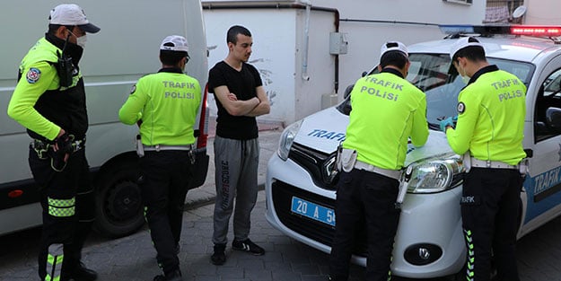 Kovalamaca sonucu yakalandı! “Ekmek almaya çıkmıştım” diyen genç binlerce lira ceza yedi