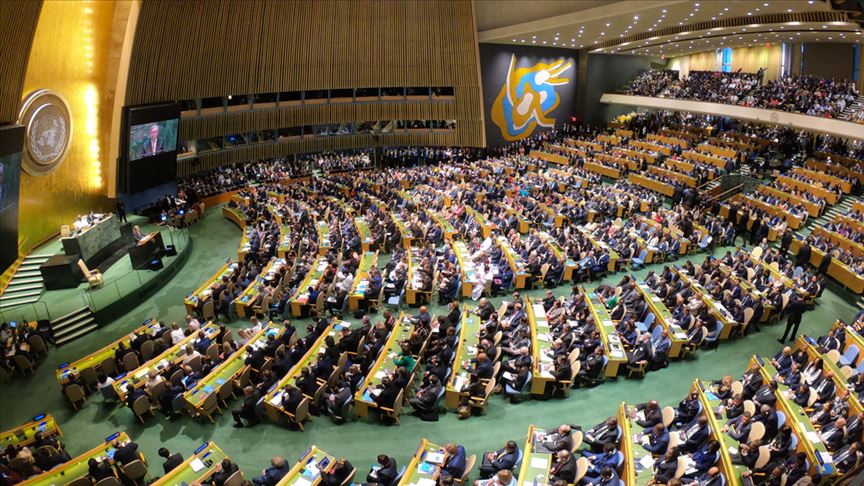 Kovid-19'a karşı küresel dayanışma kararı BM Genel Kurulu'nda kabul edildi