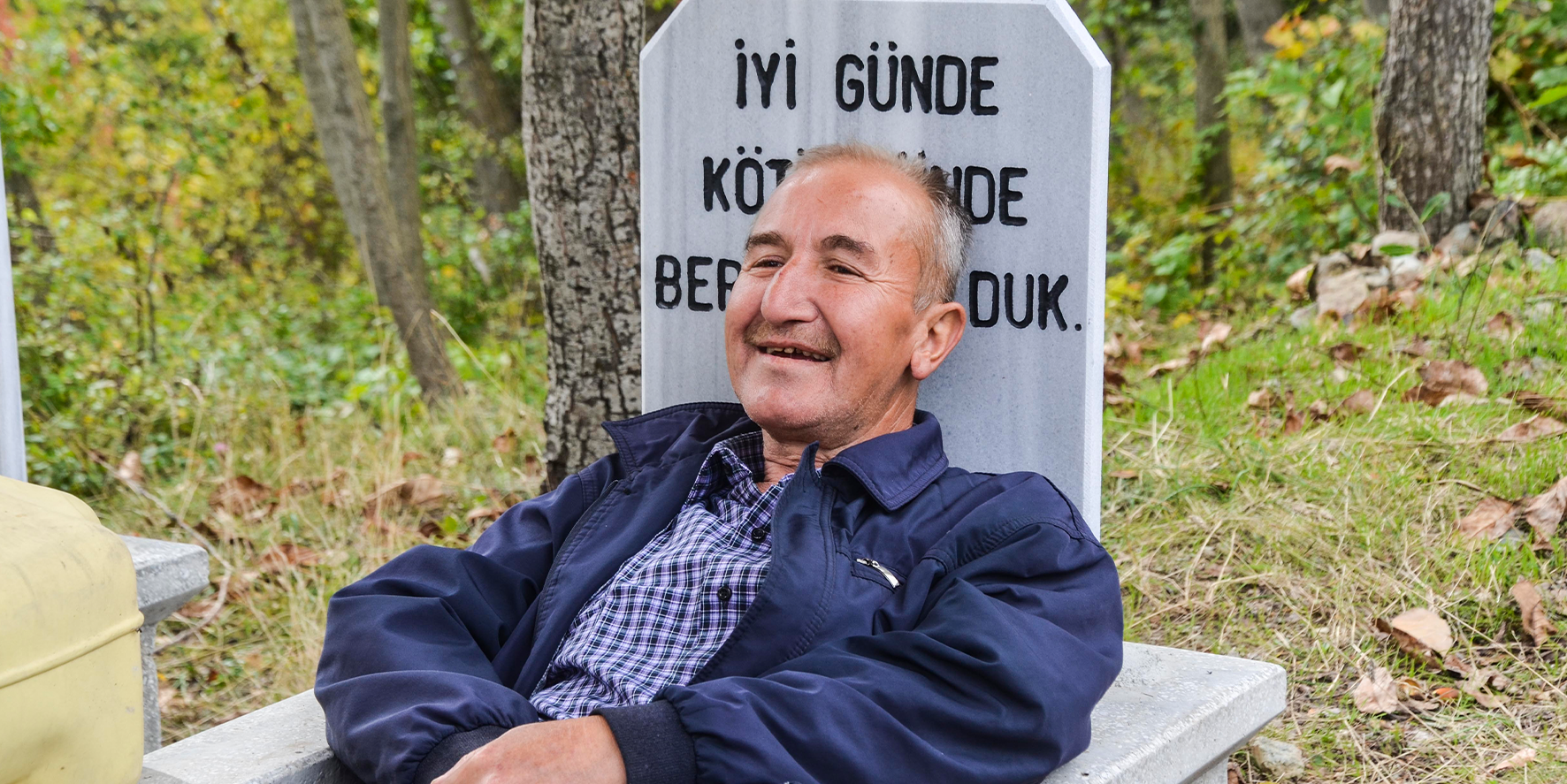 Köy halkı şaşkın! Ölmeden mezara girdi