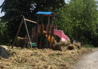 Köyde park var, oynayacak çocuk yok 
