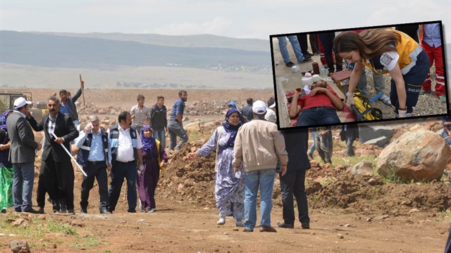 Köylüler şantiye işçilerine saldırdı: 7 yaralı