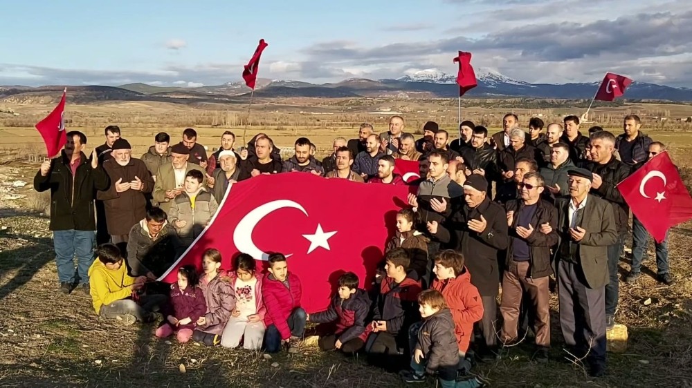 Köylülerden Mehmetçiğe tam destek 