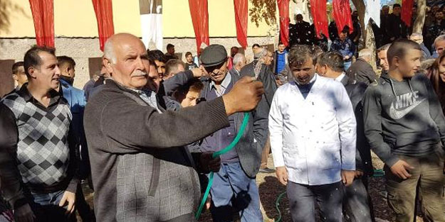 Köylülerin 60 yıl sonra gelen su sevinci