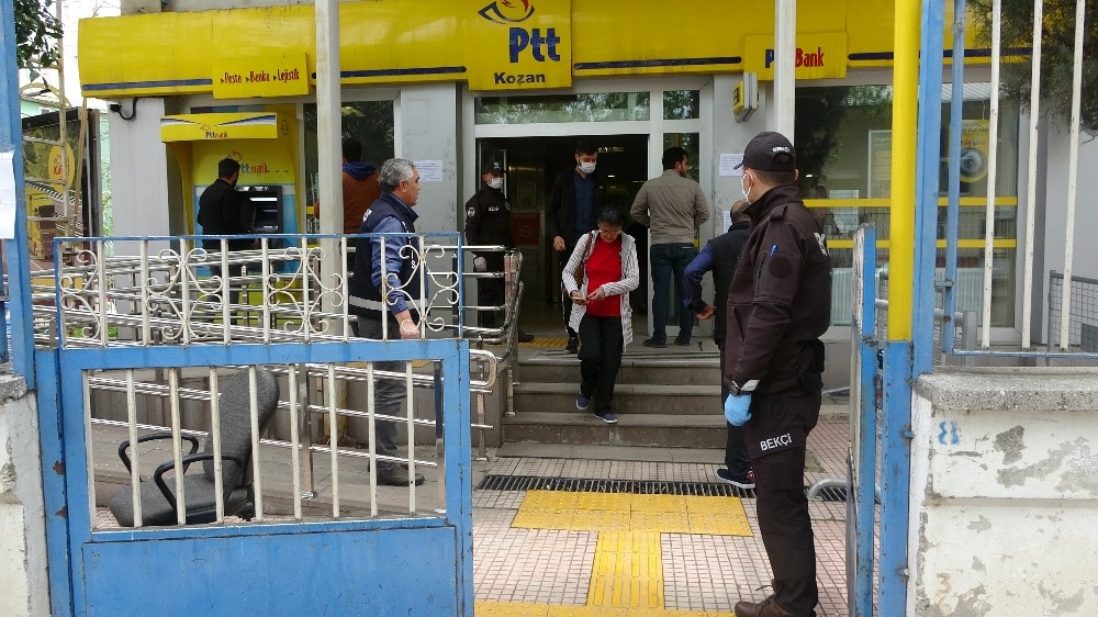Kozan’da korona virüs tedbirine bekçiler de katıldı 