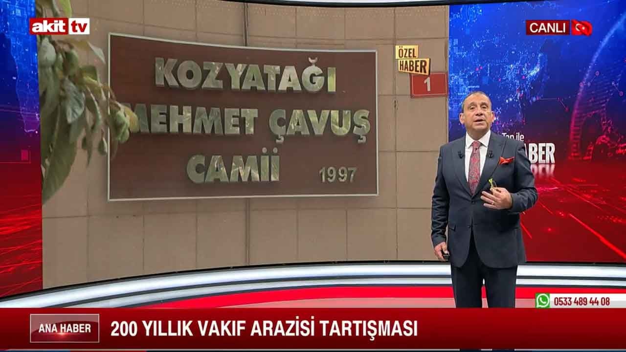 Kozyatağı’nda 200 yıllık vakıf mirası tartışmaların odağında! Rant mı, koruma mı?