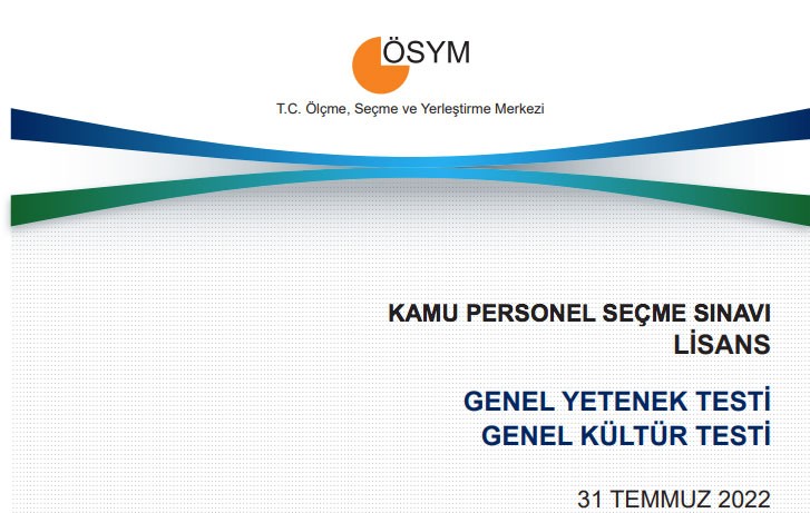 KPSS 2022 genel yetenek genel kültür soruları ve cevapları açıklandı mı? ÖSYM 2022 KPSS sonuçları ne zaman erişime açılacak?