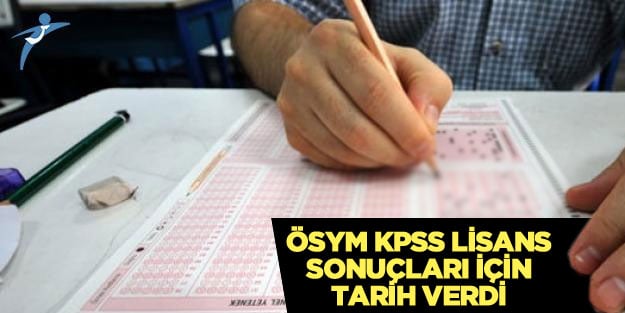 ÖSYM, KPSS lisans sonuçları açıkladı