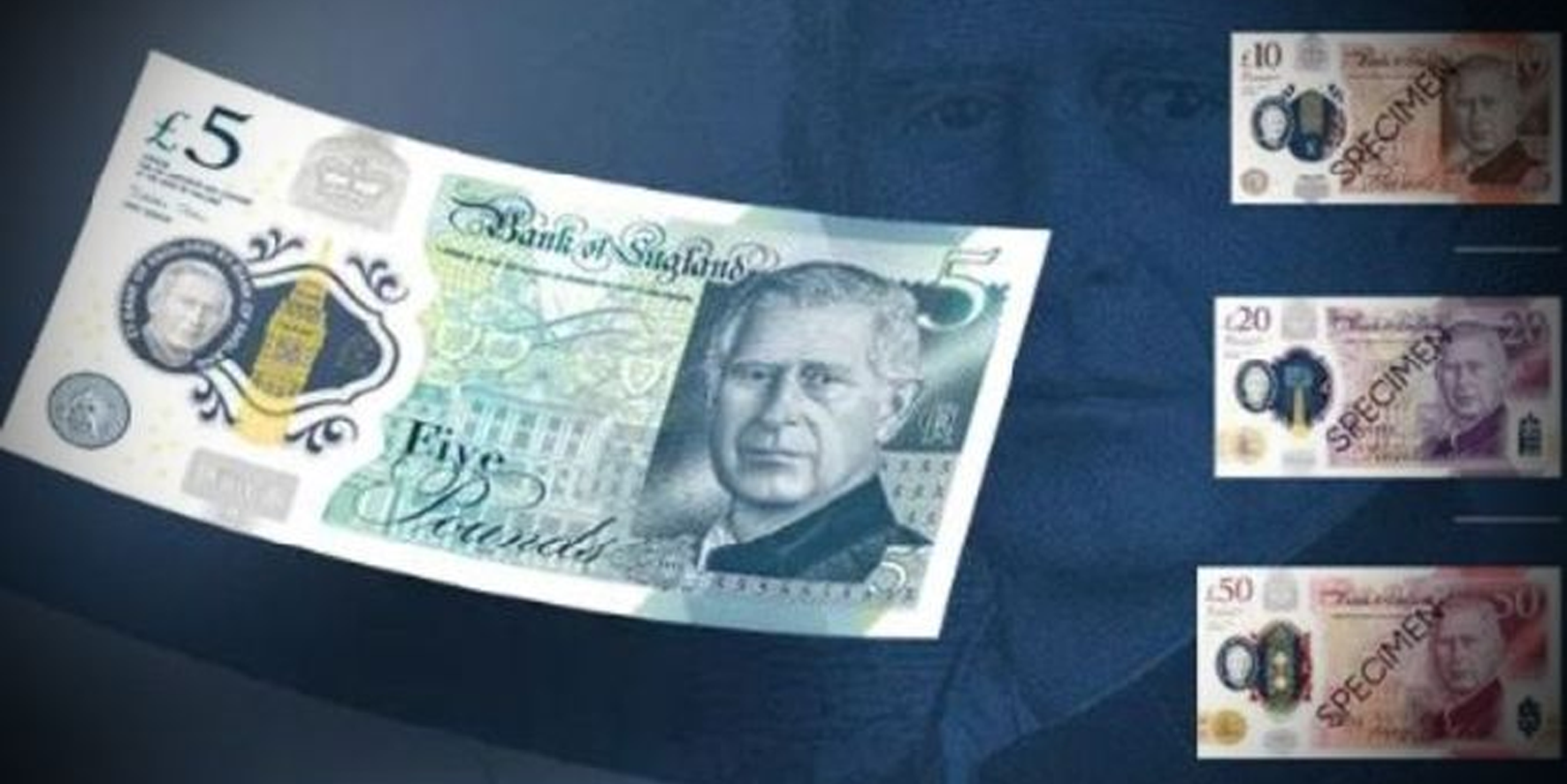 Kral Charles banknotlarının ilk fotoğrafları ortaya çıktı!